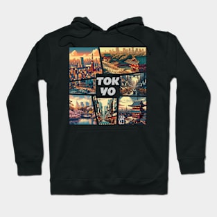 JAPANESE CITY - TOKYO - TRAVEL -1 Hoodie